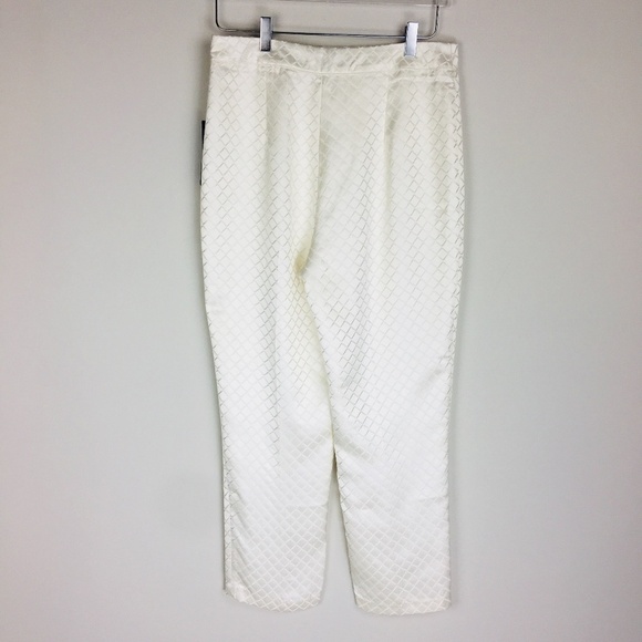 NWT Lulus Geometric Print Satin Pants #7B0391 - Picture 9 of 9